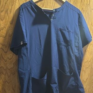 Navy Scrubstar women’s scrub top XL